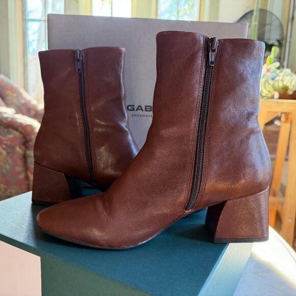Vagabond Alice Booties Chocolate Size 38 (US 7.5) - Picture 2 of 11